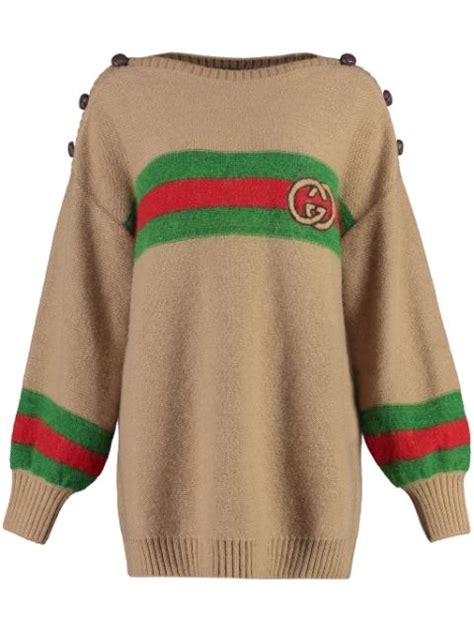 gucci maglione righe|Maglioni Gucci da donna .